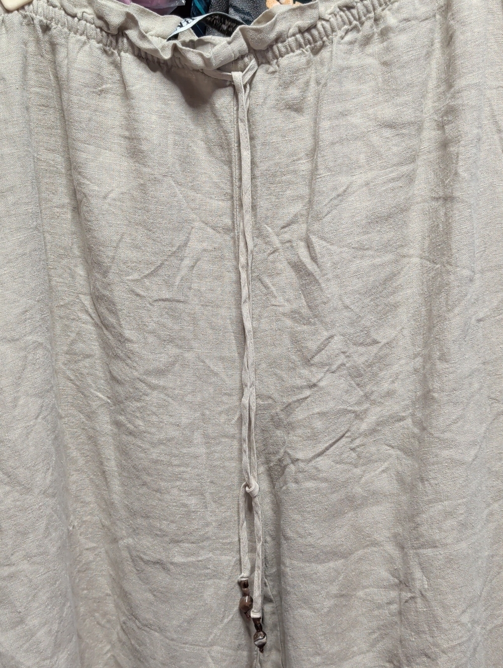 Zara 100% linen pants